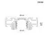 NOVOTECH 135180 NT23 058 черный Шинопровод (низкий) для монтажа в натяжной потолок, 2м IP20 48V FLUM, изображение 2