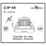 NOVOTECH 357604 SPOT NT18 277 белый Встраиваемый светильник IP44 LED 3000K 30W 100-265V DRUM, изображение 2