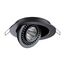 NOVOTECH 358816 SPOT NT21 278 черный Светильник встраиваемый светодиодный IP20 LED 9W 770Лм 4000K 220V GESSO
