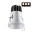 NOVOTECH 358910 SPOT NT22 268 белый Встраиваемый светодиодный светильник с переключателем цветовой температуры IP20 LED 3000К\4000К\6000К 18W 220V LANG