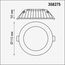 NOVOTECH 358275 SPOT NT19 292 белый Встраиваемый светильник IP20 LED 4000K 8W 100-240V GESSO, изображение 2