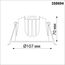 NOVOTECH 358694 SPOT NT21 276 белый Светильник встраиваемый светодиодный IP20 LED 4000К 20W 100-265V KNOF, изображение 2
