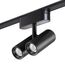 NOVOTECH 359274 SHINO NT23 051 черный Трековый светильник для низковольтного шинопровода IP20 LED 16W 48V 1360Лм 3000К SMAL, изображение 5