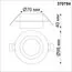 NOVOTECH 370784 SPOT NT21 334 белый/черный Светильник встраиваемый влагозащищенный IP44 GU10 9W 220V WATER, изображение 2
