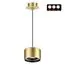NOVOTECH 358966 SPOT NT22 272 бронза св. Светильник встраиваемый с перекл. цв. температуры, провод 2м IP20 LED 3000К\4000К\6000К 12W вниз + 3W вверх 110-265V G