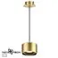 NOVOTECH 358966 SPOT NT22 272 бронза св. Светильник встраиваемый с перекл. цв. температуры, провод 2м IP20 LED 3000К\4000К\6000К 12W вниз + 3W вверх 110-265V G, изображение 5