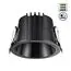 NOVOTECH 359427 SPOT NT24 000 черный Светильник встраиваемый с переключателем цв. температуры IP65 LED 15W 170-265V 3000К\4000К\6000К LANG