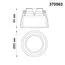 NOVOTECH 370563 SPOT NT19 320 белый Встраиваемый светильник IP20 GU10 50W 220-240V CLOUD, изображение 2