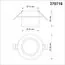 NOVOTECH 370716 SPOT NT21 319 белый Светильник встраиваемый IP20 GU10 9W 235V LIRIO, изображение 2