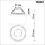 NOVOTECH 358961 SPOT NT22 272 белый Светильник встраиваемый с переключ. цв. температуры IP20 LED 3000К\4000К\6000К 12W вниз + 3W вверх 110-265V GIRO, изображение 2