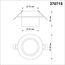 NOVOTECH 370715 SPOT NT21 319 черный Светильник встраиваемый IP20 GU10 9W 235V LIRIO, изображение 2