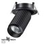 NOVOTECH 370745 SPOT NT21 250 черный Светильник встраиваемый IP20 GU10 50W 220V MAIS, изображение 4