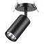 NOVOTECH 370416 SPOT NT19 317 черный Встраиваемый светильник IP20 GU10 50W 220V PIPE