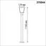 NOVOTECH 370944 STREET NT23 350 темно-серый Светильник ландшафтный IP54 E27 18W 220-240V PARK, изображение 2