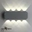 NOVOTECH 358561 STREET NT21 374 темно-серый Ландшафтный настенный светильник IP54 LED 4000K 8W 85-265V CALLE, изображение 5