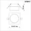 NOVOTECH 370917 SPOT NT22 342 белый Светильник встраиваемый IP20 GU10 9W 220V GEM, изображение 2