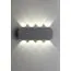 NOVOTECH 358561 STREET NT21 374 темно-серый Ландшафтный настенный светильник IP54 LED 4000K 8W 85-265V CALLE, изображение 4