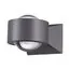 NOVOTECH 358154 STREET NT19 376 темно-серый Ландшафтный настен.светильник IP54 LED 4000K 6W 85 - 265V CALLE