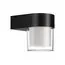 NOVOTECH 359297 STREET NT24 000 черный Светильник ландшафтный настенный IP65 LED 5W 4000K 175-265V OPAL