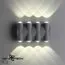 NOVOTECH 358568 STREET NT21 374 темно-серый Ландшафтный настенный светильник IP54 LED 4000K 8W 85-265V CALLE, изображение 4