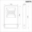 NOVOTECH 358576 STREET NT21 393 темно-серый Ландшафтный светильник  IP66 LED 4000K 10W 100-300V ARMIN, изображение 2
