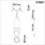 NOVOTECH 370907 SPOT NT22 330 черный/золото Светильник встраиваемый влагозащищенный IP44 GU10 9W 220V DELTA, изображение 2