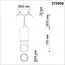 NOVOTECH 370906 SPOT NT22 330 белый/хром Светильник встраиваемый влагозащищенный IP44 GU10 9W 220V DELTA, изображение 2