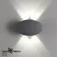 NOVOTECH 358562 STREET NT21 378 темно-серый Ландшафтный настенный светильник IP54 LED 4000K 4W 85-265V CALLE, изображение 4