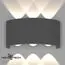 NOVOTECH 358460 STREET NT20 376 темно-серый  Ландшафтный настенный светильник IP54 LED 4000K 6W 85-265V CALLE, изображение 5