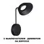 NOVOTECH 359406 STREET NT24 000 черный Светильник ландшафтный настенный с выключателем-диммером IP54 LED 4W 220-240V 4000K 400Лм ELEGANCE, изображение 7