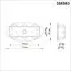 NOVOTECH 358563 STREET NT21 378 темно-серый Ландшафтный настенный светильник IP54 LED 4000K 6W 85-265V CALLE, изображение 2