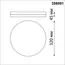 NOVOTECH 358891 STREET NT22 396 серебро Светильник ландшафтный светодиодный IP54 LED 4000К 40W 220V OPAL, изображение 2