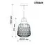 NOVOTECH 370601 STREET NT19 383 белый абажур/черная арматура  Ландшафтный подвес IP44 E27 60W 100-240V CONTE, изображение 2