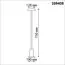 NOVOTECH 359408 STREET NT24 000 черный Светильник ландшафтный переносной IP54 LED 3W 2*4000mAh Li-ion 3.7V 4000K 250Лм ELEGANCE, изображение 2
