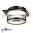 NOVOTECH 370916 SPOT NT22 342 черный Светильник встраиваемый IP20 GU10 9W 220V GEM, изображение 3