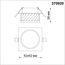 NOVOTECH 370920 SPOT NT22 342 черный Светильник встраиваемый IP20 GU10 9W 220V GEM, изображение 2