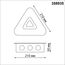 NOVOTECH 358935 STREET NT22 372 белый Светильник ландшафтный светодиодный IP54 LED 4000К 12W 85-265V CALLE, изображение 2