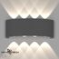 NOVOTECH 358461 STREET NT20 376 темно-серый  Ландшафтный настенный светильник IP54 LED 4000K 8W 85-265V CALLE, изображение 5