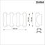 NOVOTECH 358568 STREET NT21 374 темно-серый Ландшафтный настенный светильник IP54 LED 4000K 8W 85-265V CALLE, изображение 2