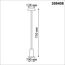 NOVOTECH 359408 STREET NT24 000 черный Светильник ландшафтный переносной IP54 LED 3W 2*4000mAh Li-ion 3.7V 4000K 250Лм ELEGANCE, изображение 2