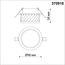 NOVOTECH 370918 SPOT NT22 342 черный Светильник встраиваемый IP20 GU10 9W 220V GEM, изображение 2
