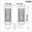 NOVOTECH 370969 STREET NT24 000 черный Светильник ландшафтный IP54 E27 max 25W 220-240V MATRIX, изображение 2