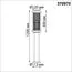 NOVOTECH 370970 STREET NT24 000 черный Светильник ландшафтный IP54 E27 max 25W 220-240V MATRIX, изображение 2