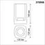 NOVOTECH 370958 STREET NT23 354 черный Светильник ландшафтный IP54 E27 max 20W 220-240V VISIO, изображение 2