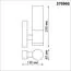 NOVOTECH 370960 STREET NT23 355 черный Светильник ландшафтный IP54 E27 max 18W 220-240V MOBI, изображение 2