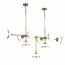 ST LUCE SL1157.303.09 Светильник подвесной ST-Luce Бронза/Белый E14 9*40W