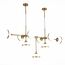ST LUCE SL1157.303.09 Светильник подвесной ST-Luce Бронза/Белый E14 9*40W