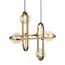 ST LUCE SL1201.203.04 Светильник подвесной ST-Luce Бронзовый/Коньячный G9 4*5W, изображение 2