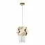 ST LUCE SL1232.203.01 Подвес ST-Luce Золотистый/Прозрачный, Золотистый E14 1*60W