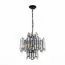 ST LUCE SL665.443.06 Люстра подвесная ST-Luce Черный/Черный, Прозрачный E14 6*40W